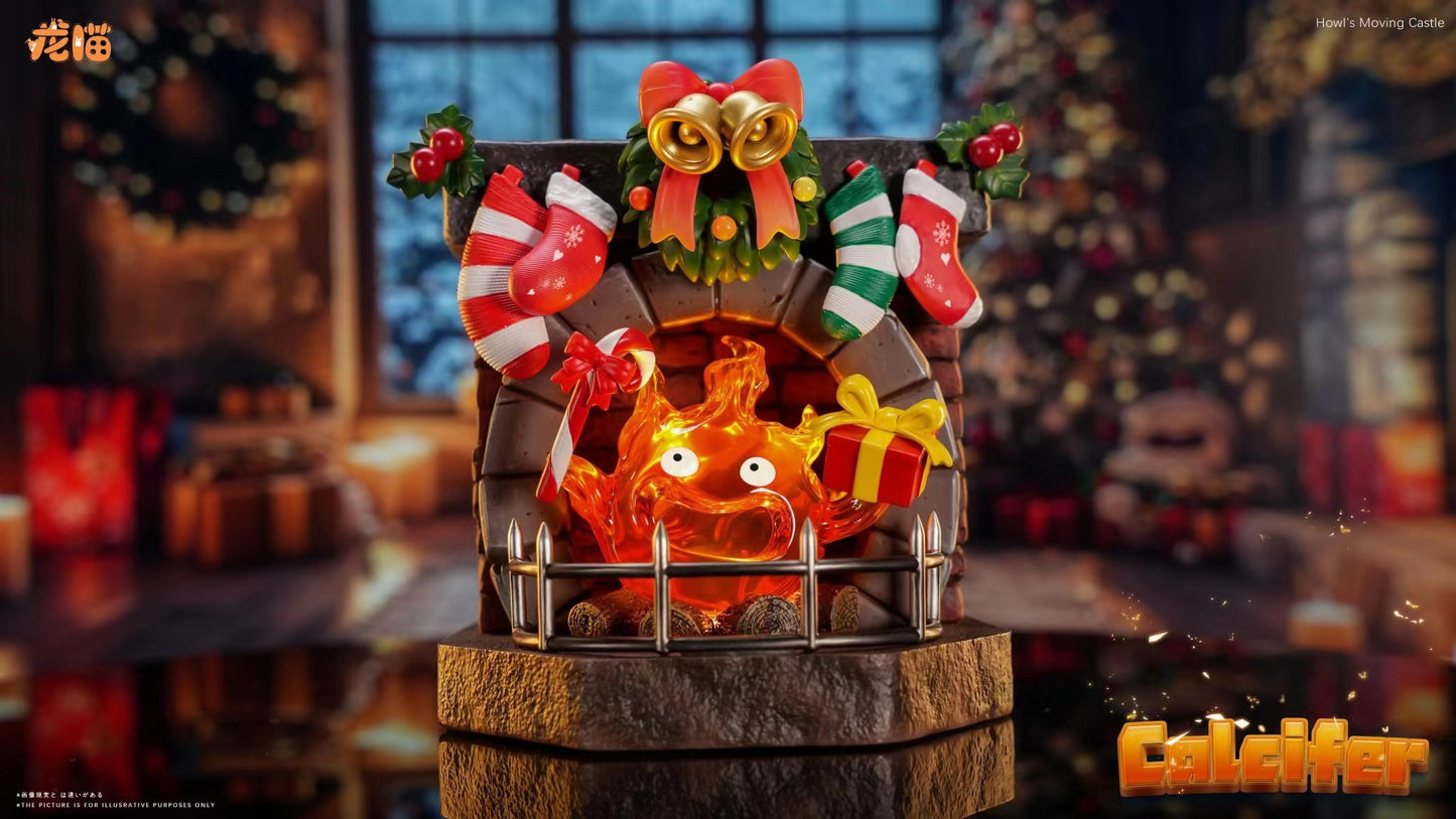 龙喵工作室 - Christmas Calcifer | 圣诞卡西法 - Image 2