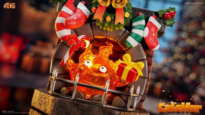 龙喵工作室 - Christmas Calcifer | 圣诞卡西法 - Image 1