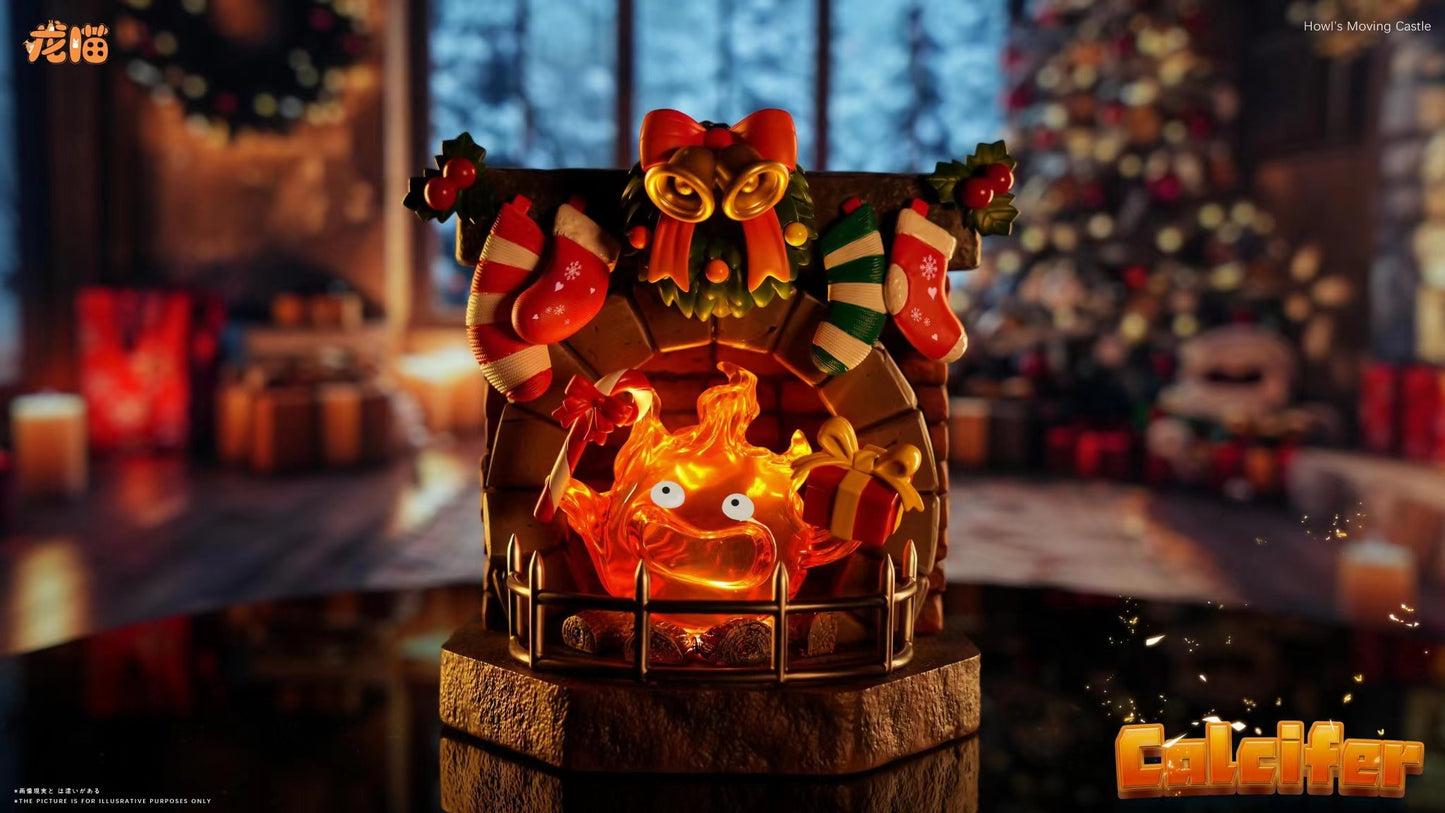 龙喵工作室 - Christmas Calcifer | 圣诞卡西法 - Image 3