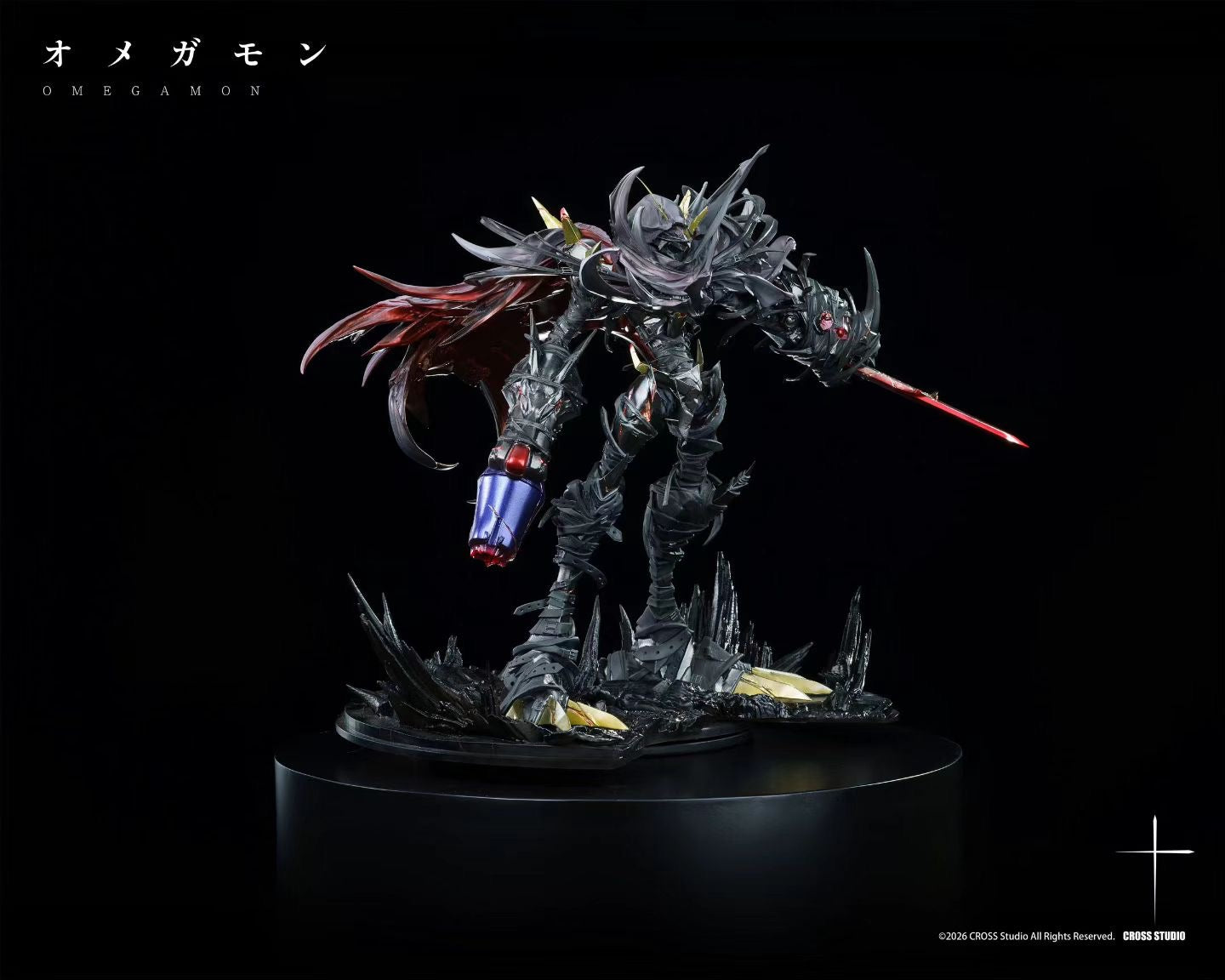 Cross Studio - Digimon Omegamon Zwart Defeat | 数码宝贝 奥米加兽兹瓦特 DEFEAT - Image 2