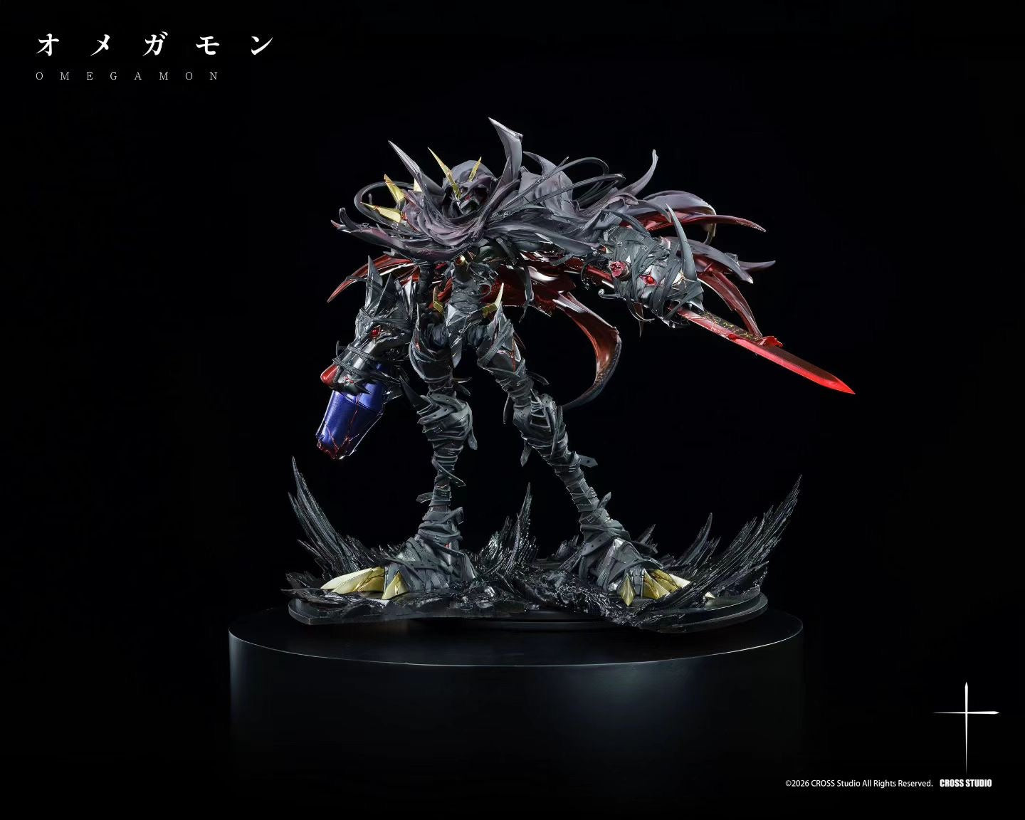 Cross Studio - Digimon Omegamon Zwart Defeat | 数码宝贝 奥米加兽兹瓦特 DEFEAT - Image 5