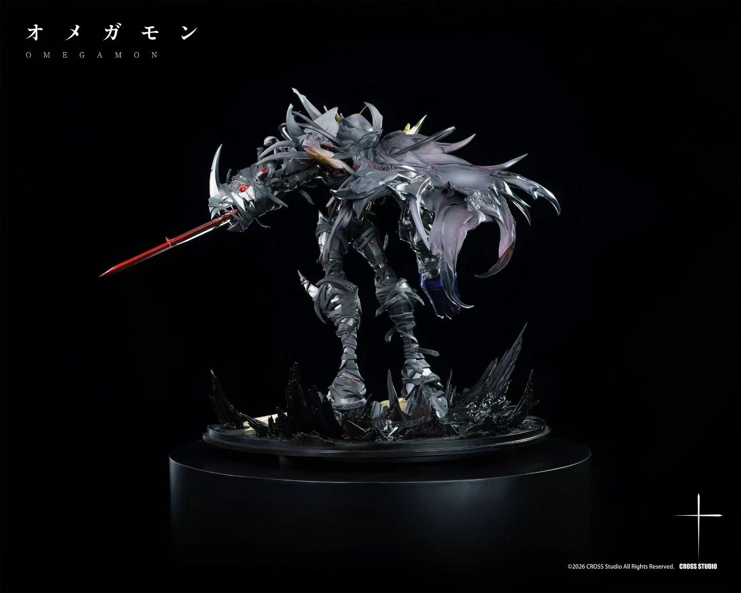 Cross Studio - Digimon Omegamon Zwart Defeat | 数码宝贝 奥米加兽兹瓦特 DEFEAT - Image 1