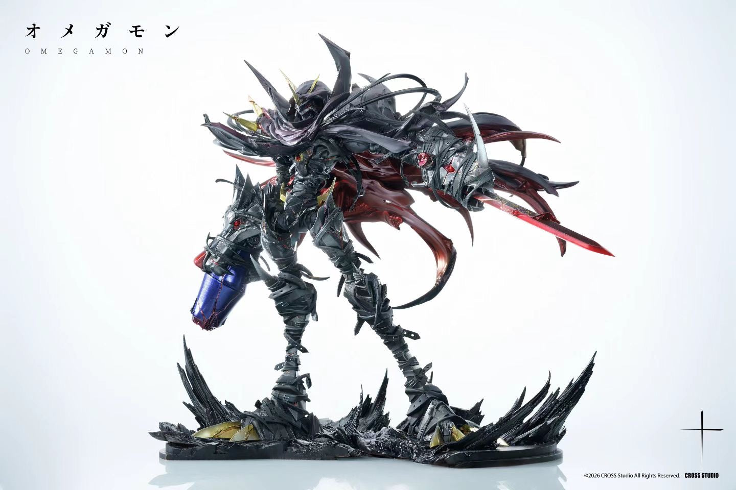 Cross Studio - Digimon Omegamon Zwart Defeat | 数码宝贝 奥米加兽兹瓦特 DEFEAT - Image 6