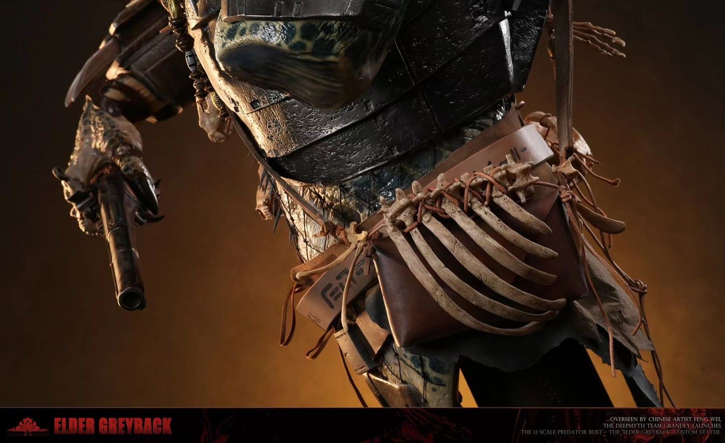 DEEPMYTH x Predator Studio - Greyback Elder Predator | 灰背长老铁血战士 - Image 5