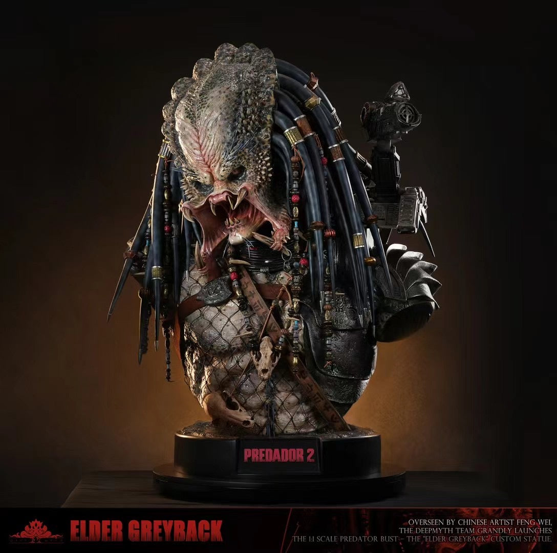DEEPMYTH x Predator Studio - Greyback Elder Predator | 灰背长老铁血战士 - Image 4