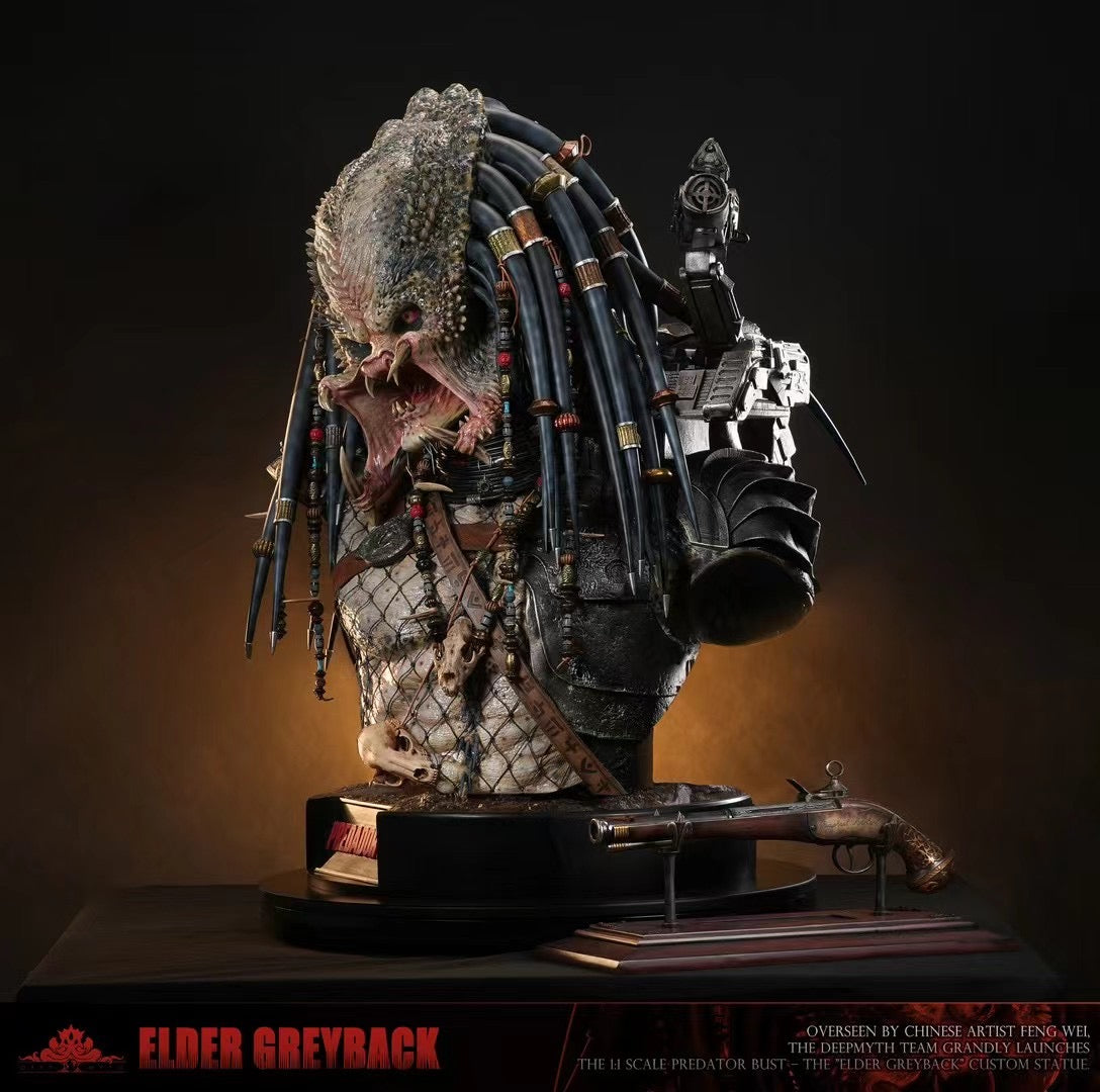 DEEPMYTH x Predator Studio - Greyback Elder Predator | 灰背长老铁血战士 - Image 1