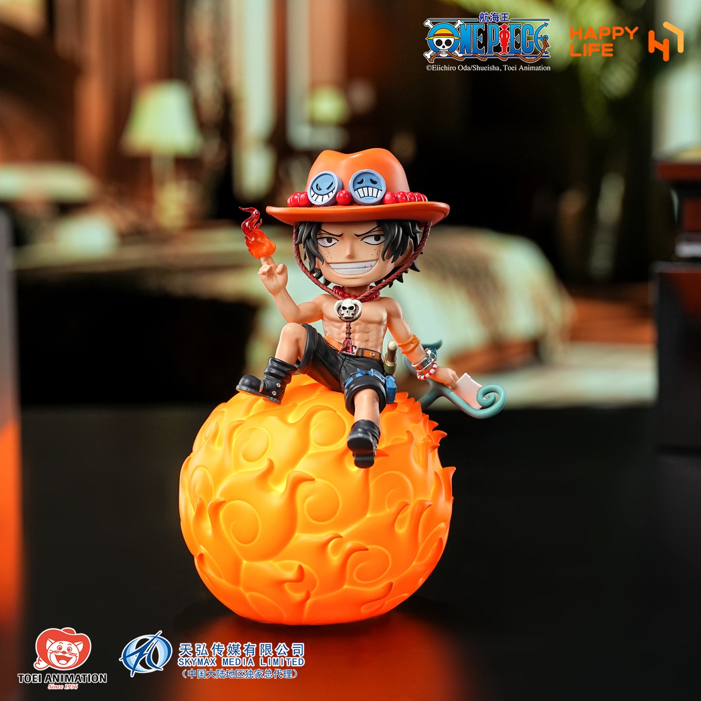 Happy Life Studio - Licensed One Piece Devil Fruit Series Night Light | 版权 《航海王》恶魔果实系列声控小夜灯