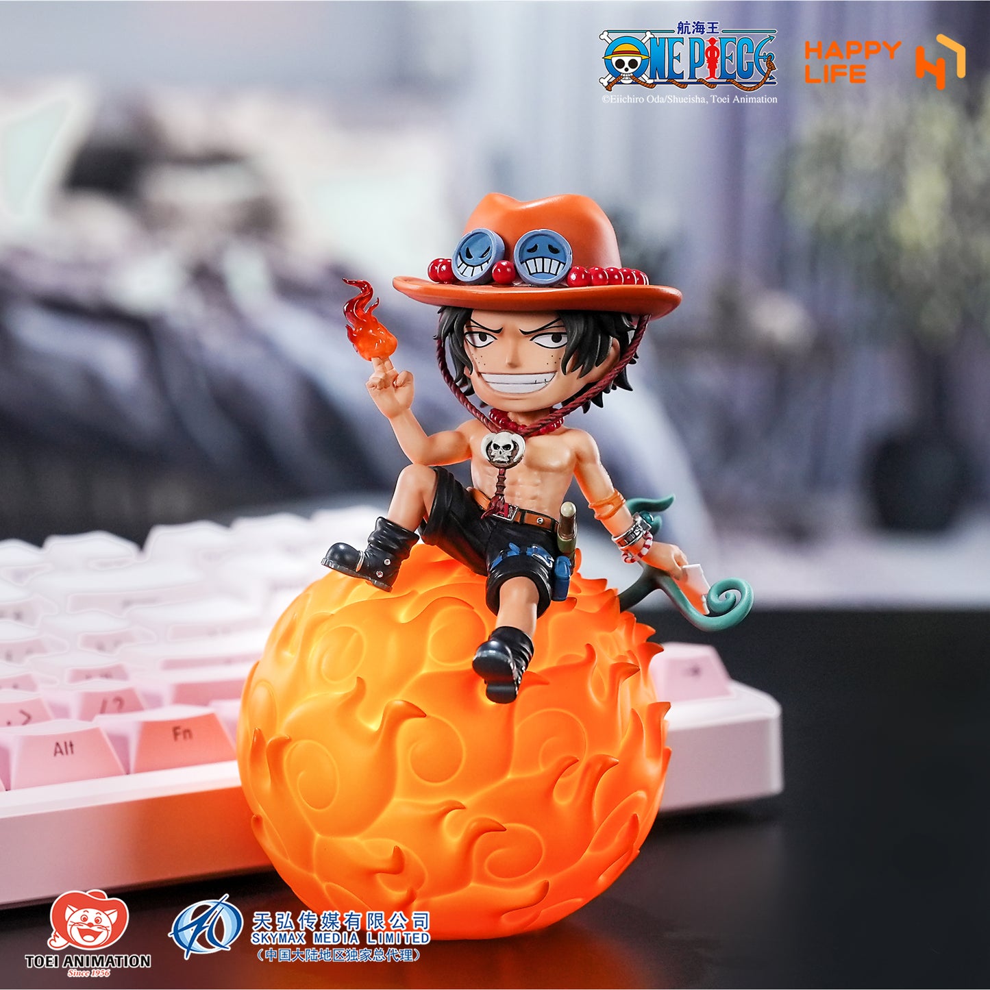Happy Life Studio - Licensed One Piece Devil Fruit Series Night Light | 版权 《航海王》恶魔果实系列声控小夜灯