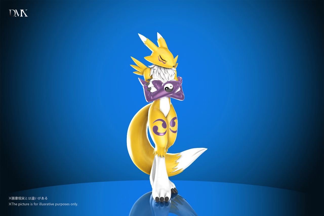 DMX STUDIO Digimon Tamers Kyubimon & Ruki & Renamon Three-Piece Set - Image 1