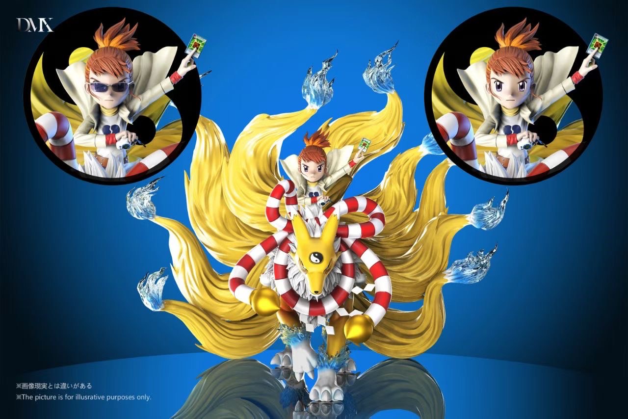 DMX STUDIO Digimon Tamers Kyubimon & Ruki & Renamon Three-Piece Set - Image 5