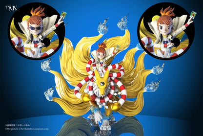 DMX STUDIO Digimon Tamers Kyubimon & Ruki & Renamon Three-Piece Set - Image 5