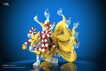 DMX STUDIO Digimon Tamers Kyubimon & Ruki & Renamon Three-Piece Set - Image 4