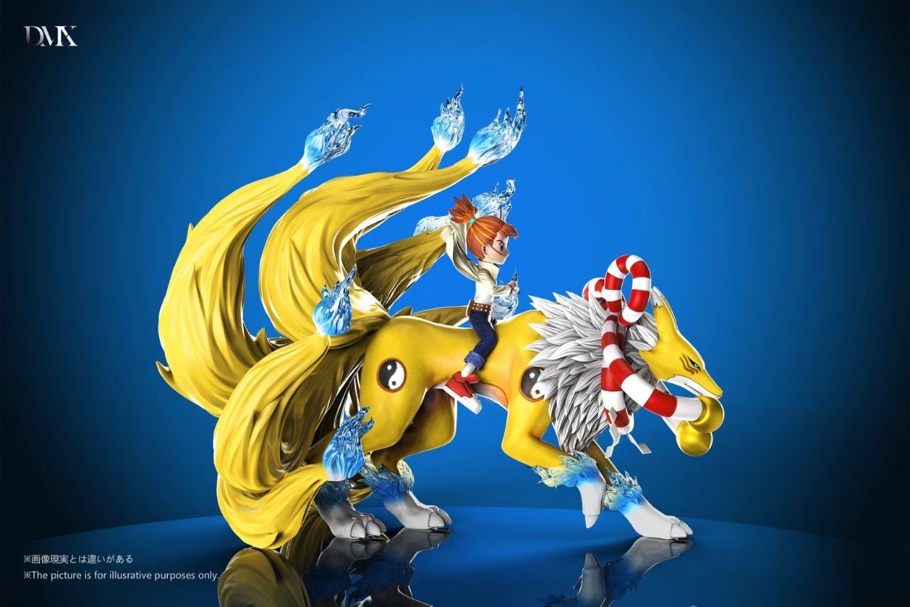 DMX STUDIO Digimon Tamers Kyubimon & Ruki & Renamon Three-Piece Set - Image 3
