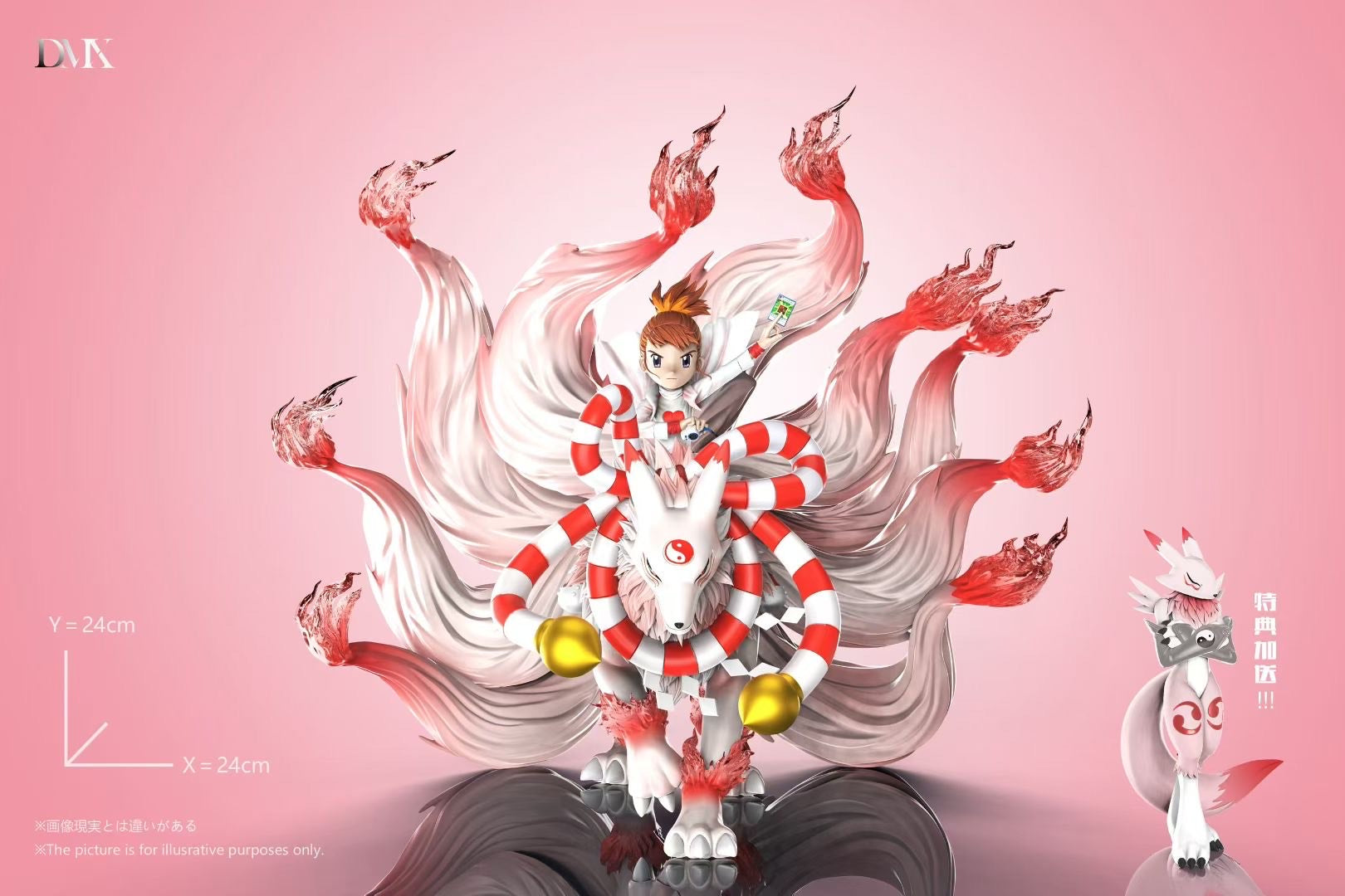 DMX STUDIO Digimon Tamers Kyubimon & Ruki & Renamon Three-Piece Set - Image 7