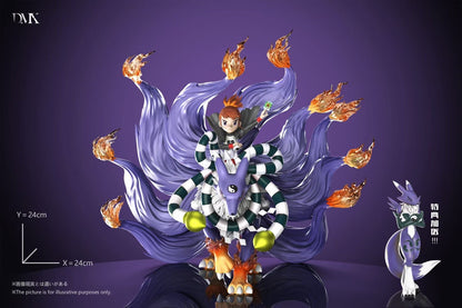 DMX STUDIO Digimon Tamers Kyubimon & Ruki & Renamon Three-Piece Set - Image 8