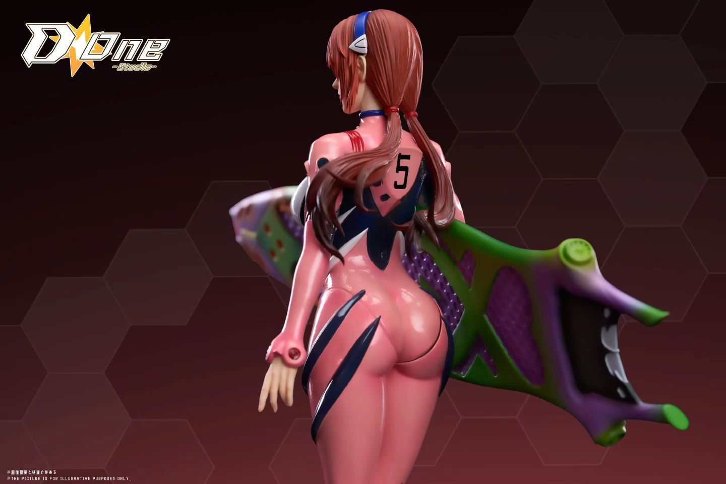 Done Studio - Neon Genesis Evangelion Makinami Mari Illustrious | 新世纪福音战士 真希波 - Image 4