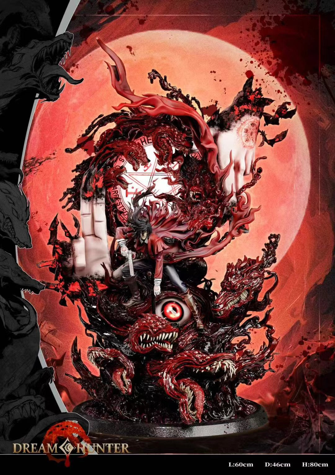 Dream Hunter Studio - Hellsing Collectible Statue Series 001 Alucard | 地狱之歌 典藏级雕像系列001 阿卡多 - Image 6