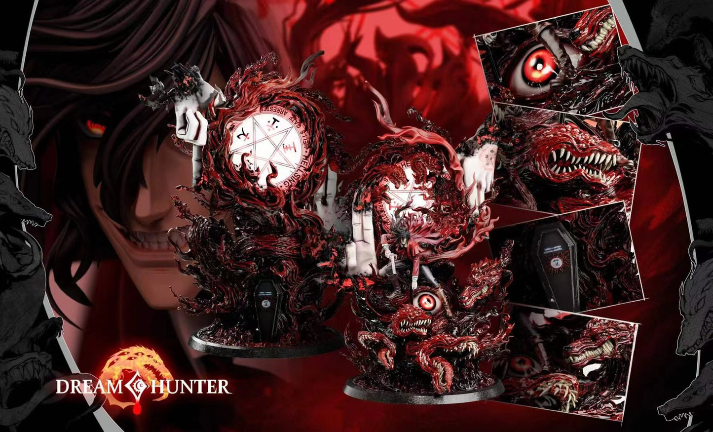 Dream Hunter Studio - Hellsing Collectible Statue Series 001 Alucard | 地狱之歌 典藏级雕像系列001 阿卡多 - Image 1