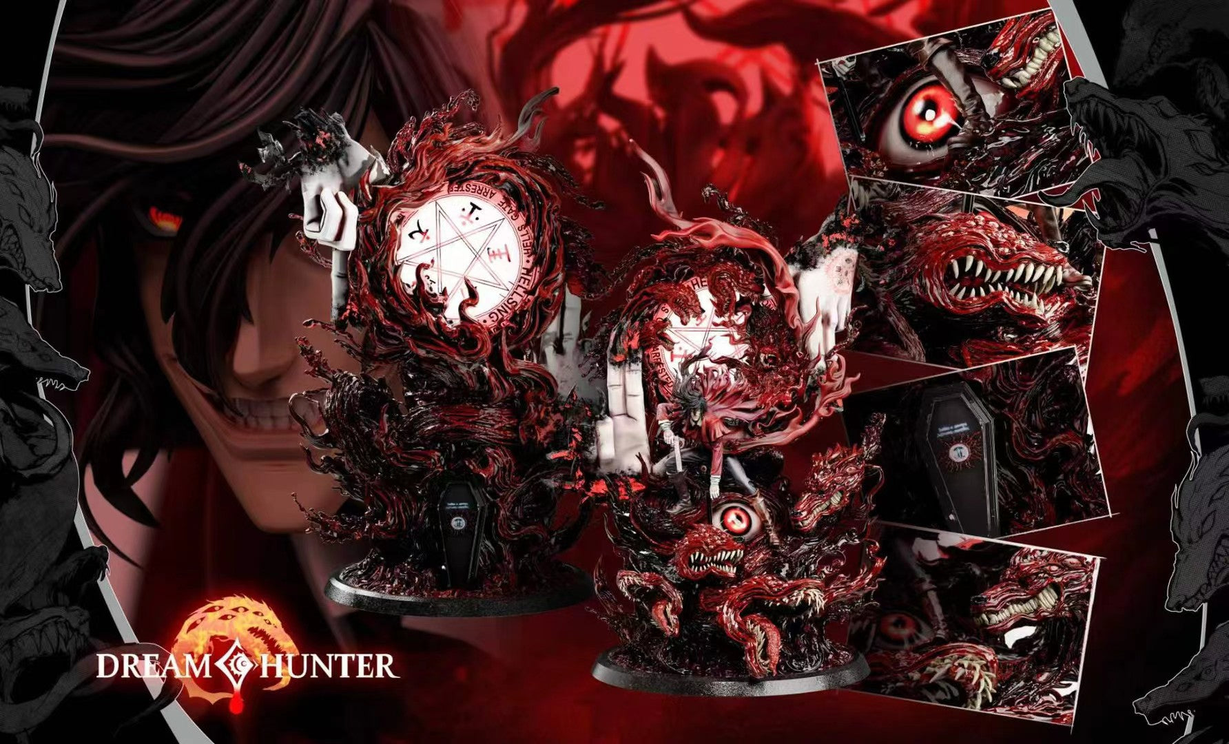 Dream Hunter Studio - Hellsing Collectible Statue Series 001 Alucard | 地狱之歌 典藏级雕像系列001 阿卡多 - Image 1