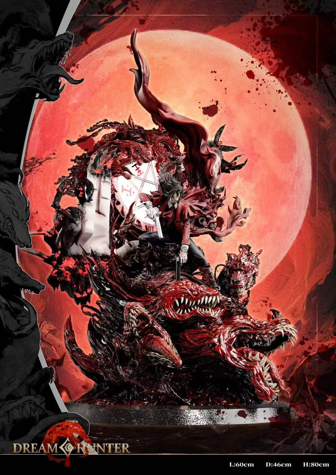 Dream Hunter Studio - Hellsing Collectible Statue Series 001 Alucard | 地狱之歌 典藏级雕像系列001 阿卡多 - Image 3
