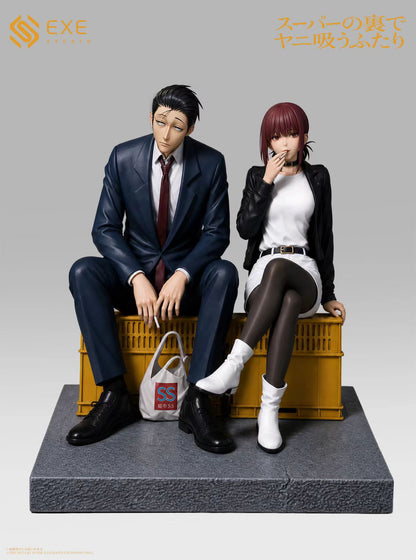 EXE Studio - EXE Studio Two People Smoking Behind Supermarket | EXE Studio 在超市后门吞云吐雾的二人 - Image 3