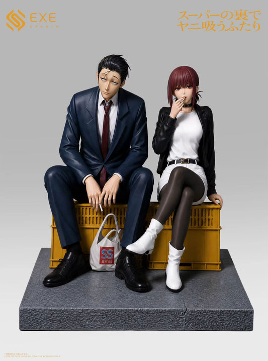 EXE Studio - EXE Studio Two People Smoking Behind Supermarket | EXE Studio 在超市后门吞云吐雾的二人 - Image 3