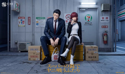 EXE Studio - EXE Studio Two People Smoking Behind Supermarket | EXE Studio 在超市后门吞云吐雾的二人 - Image 6