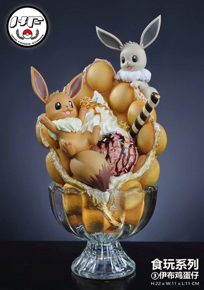 Eevee Bubble Waffle Dessert Cup (KF Toy Food Series Vol. 3) - Image 8