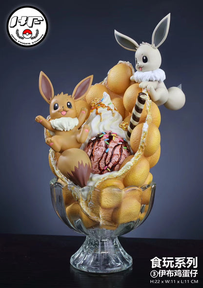 Eevee Bubble Waffle Dessert Cup (KF Toy Food Series Vol. 3) - Image 7