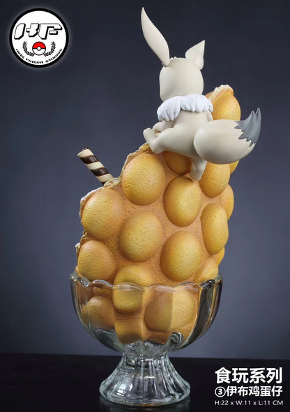 Eevee Bubble Waffle Dessert Cup (KF Toy Food Series Vol. 3) - Image 6