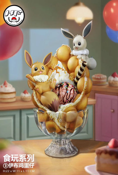 Eevee Bubble Waffle Dessert Cup (KF Toy Food Series Vol. 3) - Image 3