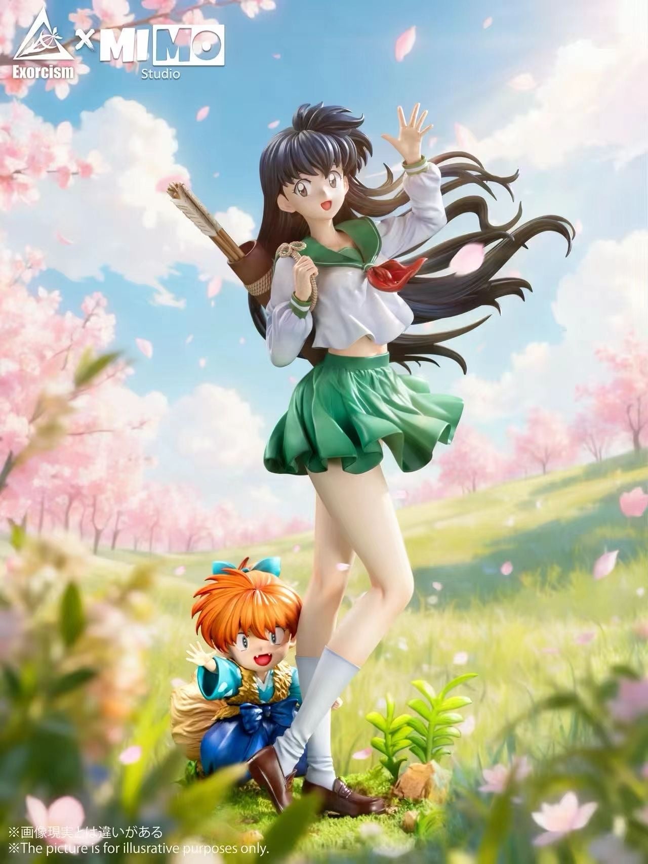 Exorcism Studio x MIMO - Inuyasha Kagome & Shippo | 犬夜叉 戈薇与七宝 - Image 2