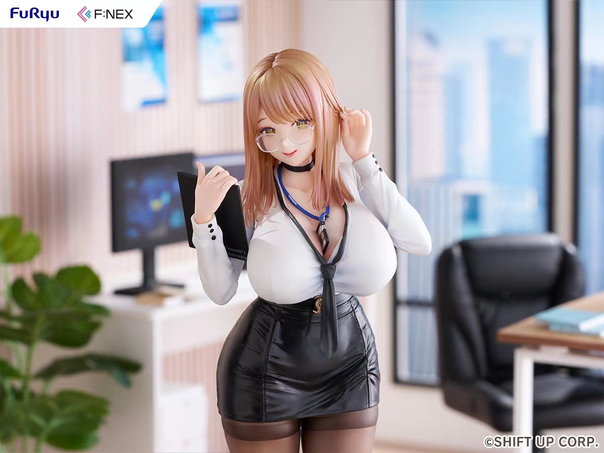 F:NEX - Licensed Goddess of Victory Nikke Emma Office Therapy 1/7 Scale Figure - 版权 胜利女神 妮姬 艾玛 办公室疗法 1/7比例手办 - Image 1