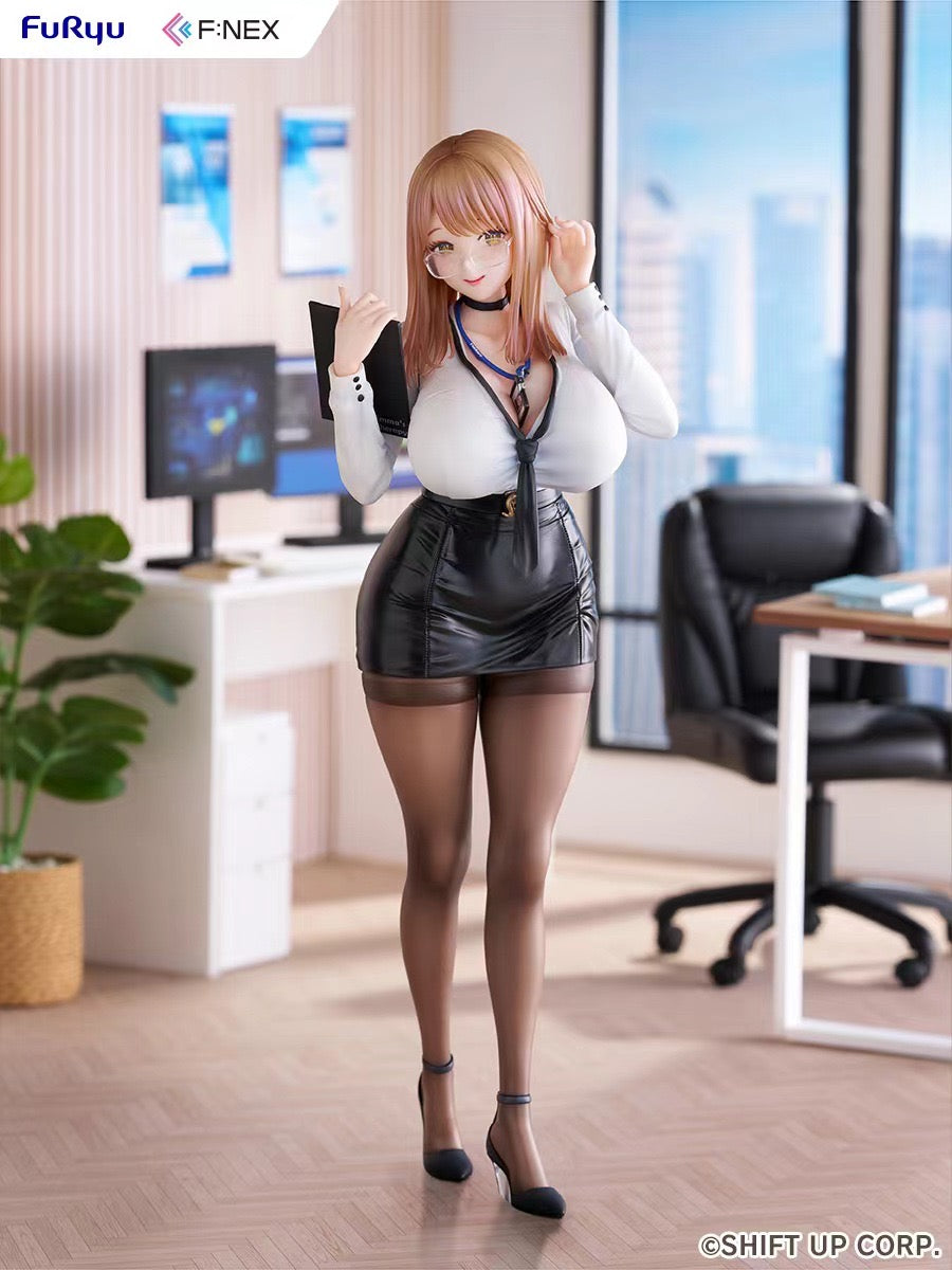 F:NEX - Licensed Goddess of Victory Nikke Emma Office Therapy 1/7 Scale Figure - 版权 胜利女神 妮姬 艾玛 办公室疗法 1/7比例手办 - Image 5
