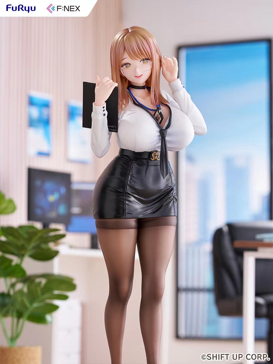 F:NEX - Licensed Goddess of Victory Nikke Emma Office Therapy 1/7 Scale Figure - 版权 胜利女神 妮姬 艾玛 办公室疗法 1/7比例手办 - Image 2