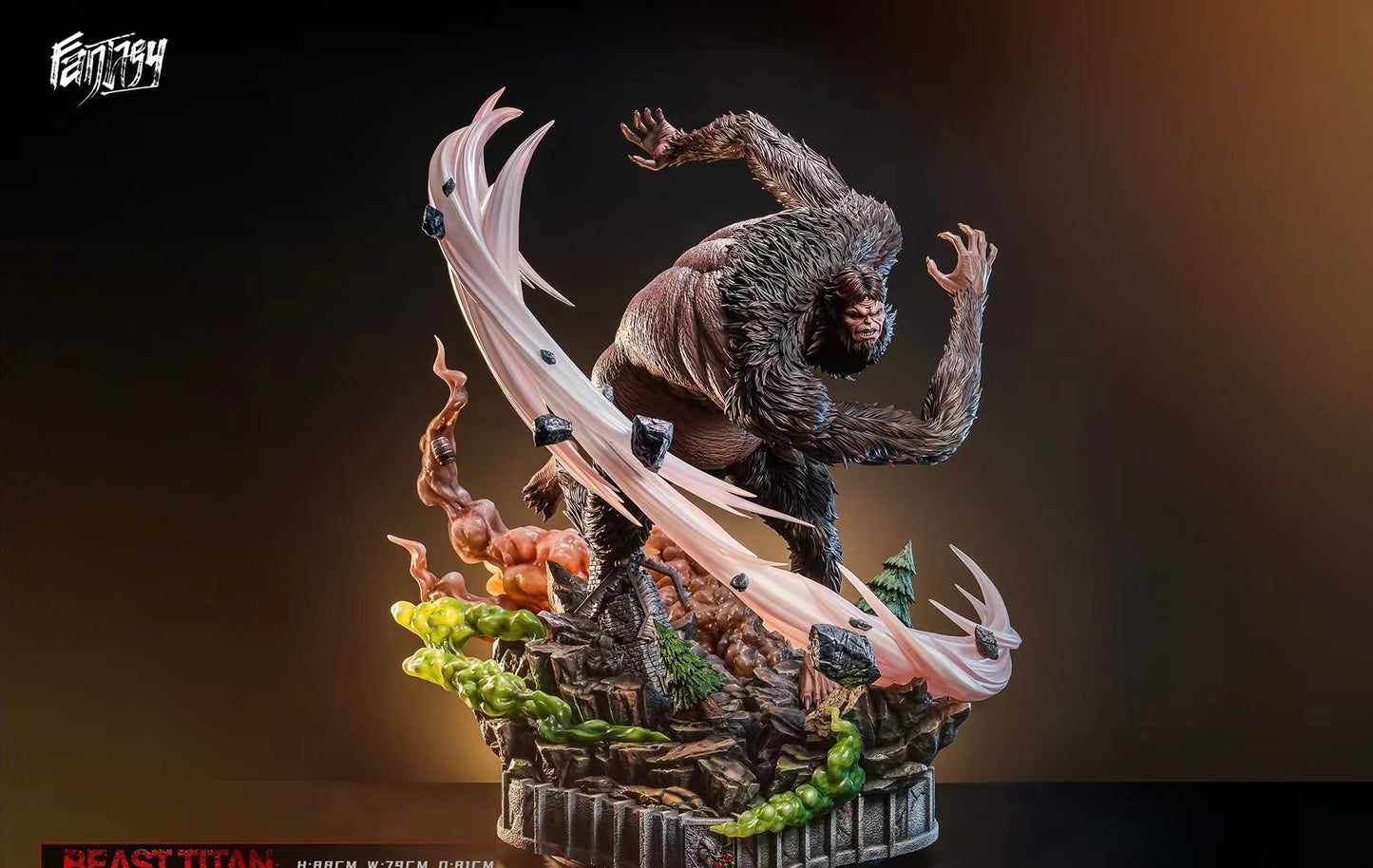 Fantasy Studio - Attack on Titan Beast Titan - 进击的巨人 兽巨 - Image 6