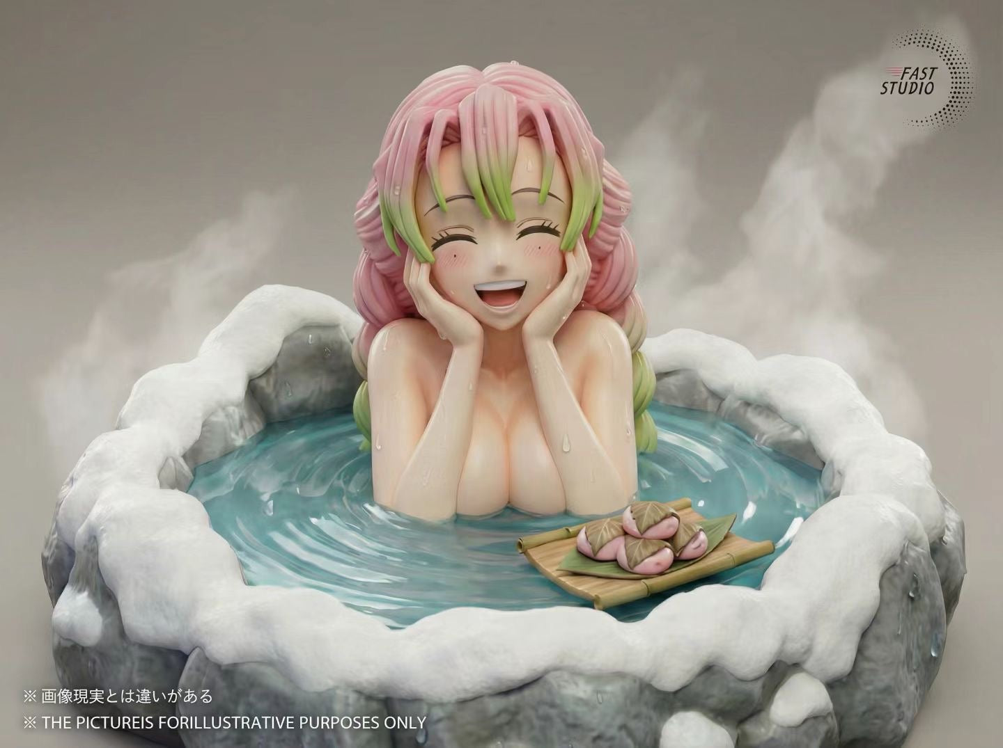 Fast studio - Demon Slayer Hot Spring Mitsuri Kanroji | 鬼灭之刃 温泉蜜璃 - Image 5