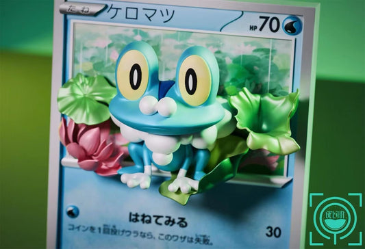 GEISHA Studio - Pokemon Card Evolution Set: Froakie, Frogadier, Greninja ex - Image 1