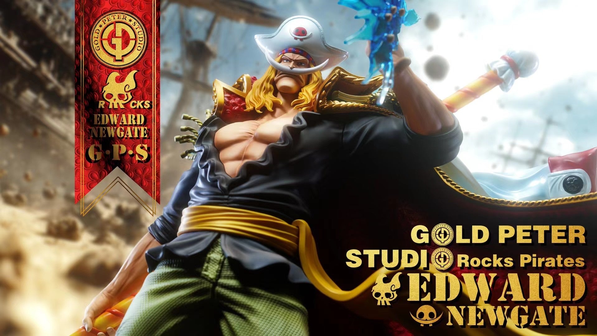 GP Studio (GOLD PETER STUDIO) - Rocks Pirates Whitebeard Edward Newgate | 洛克斯海贼团 白胡子 爱德华 纽盖特 - Image 2