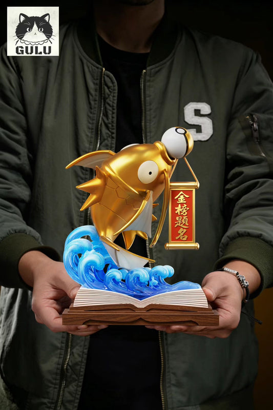 GULU Studio - Pokemon Magikarp Succeed in Imperial Examination Desktop Ornament | 宝可梦 鲤鱼王金榜题名桌面摆件 - Image 2