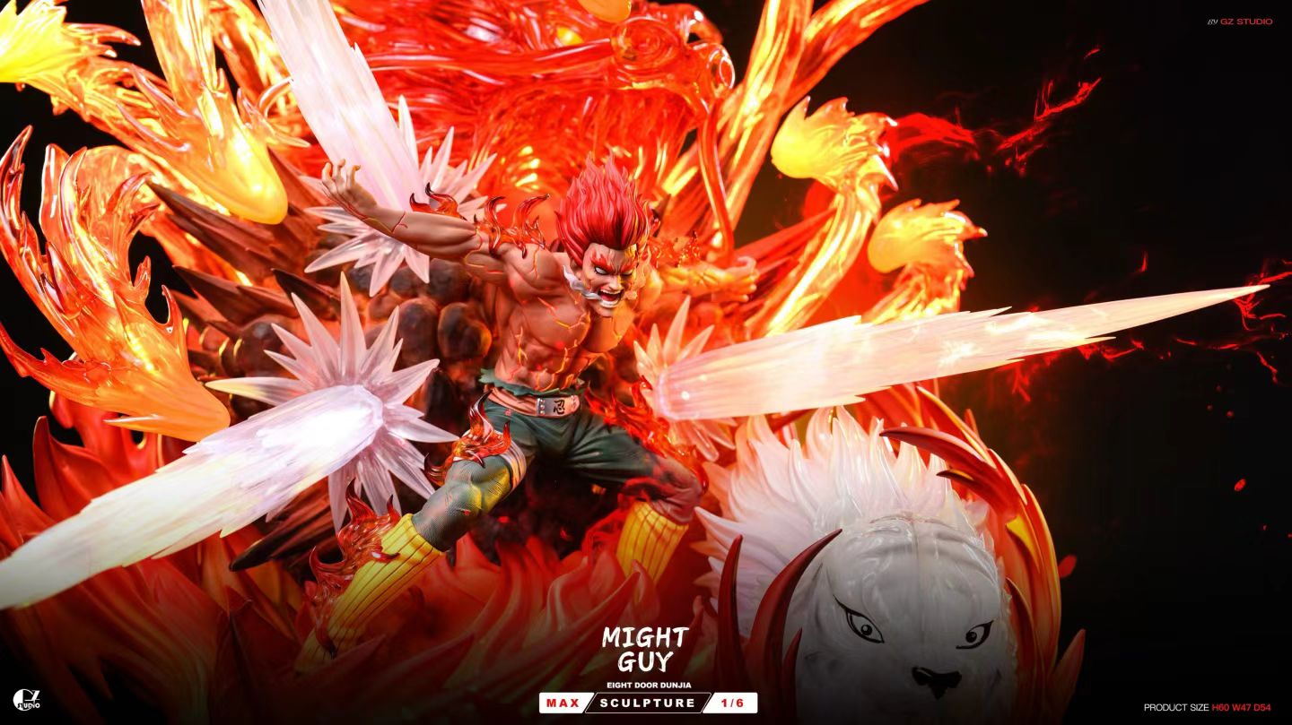GZ Studio - Might Guy Eight Inner Gates Night Guy | 迈特凯 八门遁甲 夜凯 - Image 5