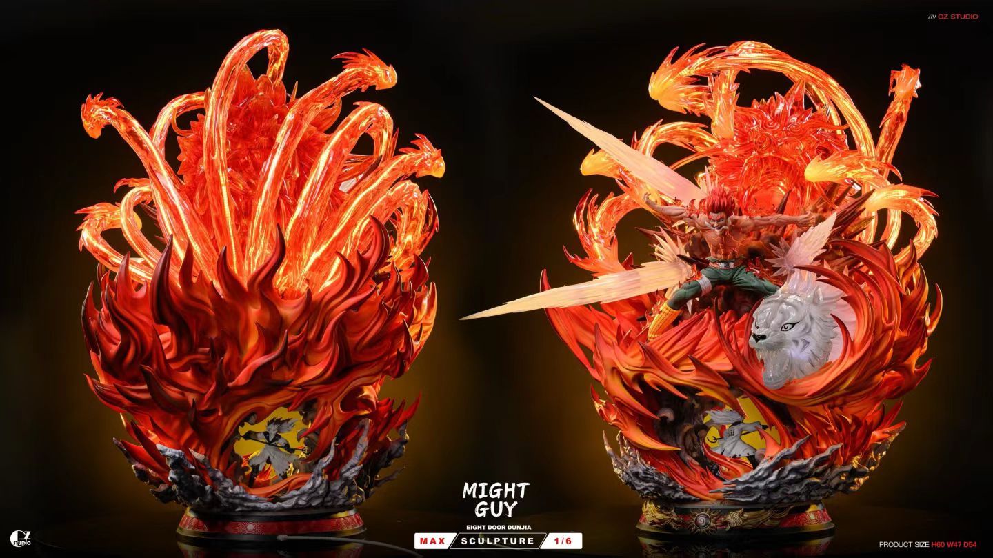 GZ Studio - Might Guy Eight Inner Gates Night Guy | 迈特凯 八门遁甲 夜凯 - Image 3