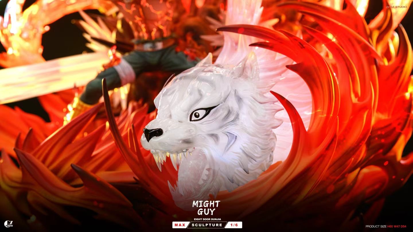GZ Studio - Might Guy Eight Inner Gates Night Guy | 迈特凯 八门遁甲 夜凯 - Image 1
