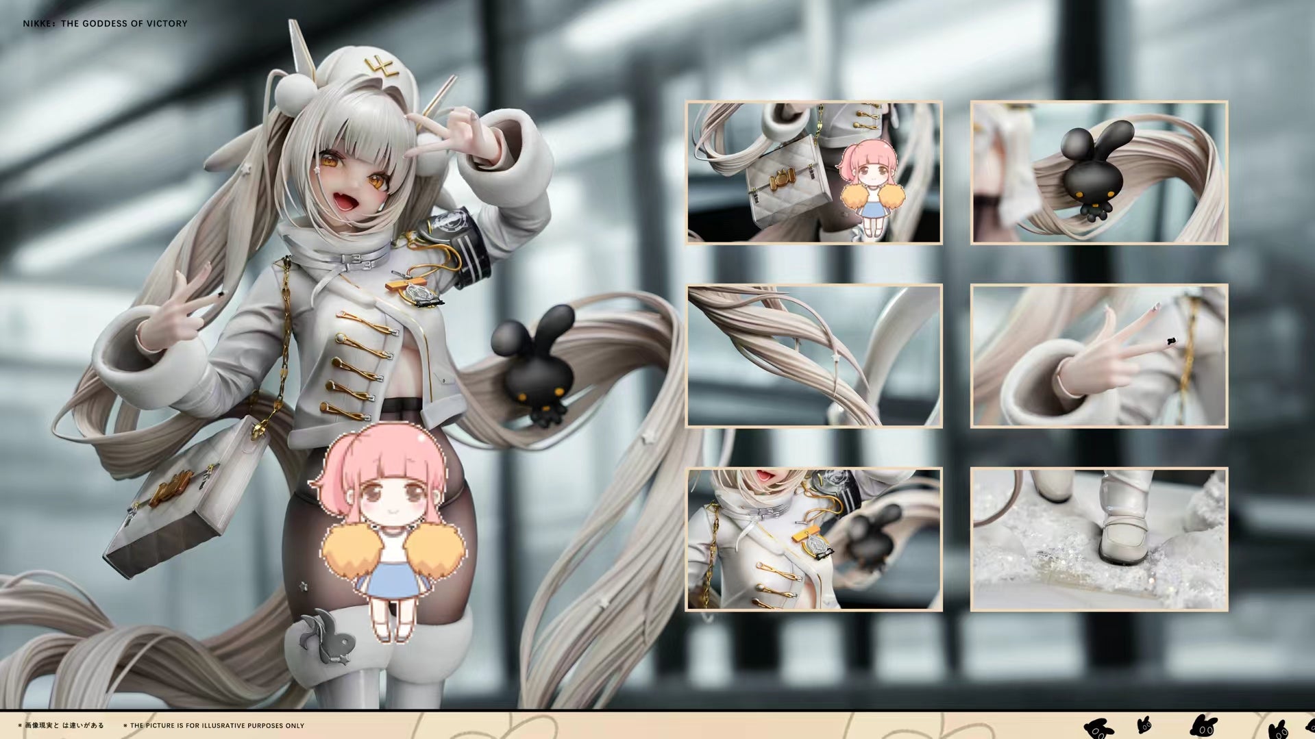 Genius Bee Studio - Goddess of Victory: Nikke Blanc Lucky Express | 胜利女神：妮姬 布兰儿 幸运特快车 - Image 6