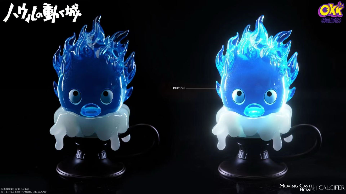 Ghibli Desktop Series 01 Candlestick Calcifer - Image 1