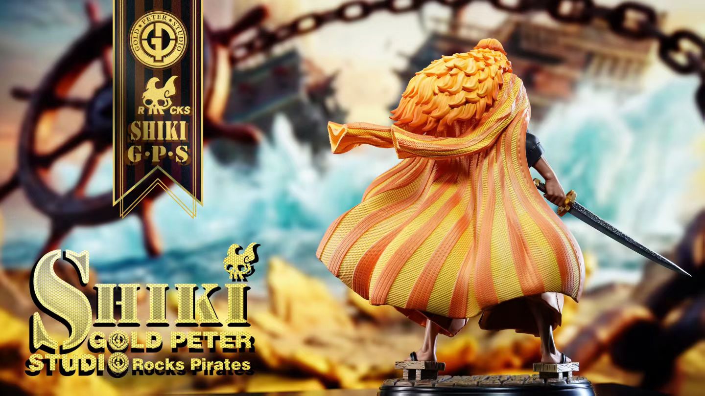 Gold Peter Studio - One Piece Golden Lion Shiki | 海贼王 金狮子史基 - Image 6