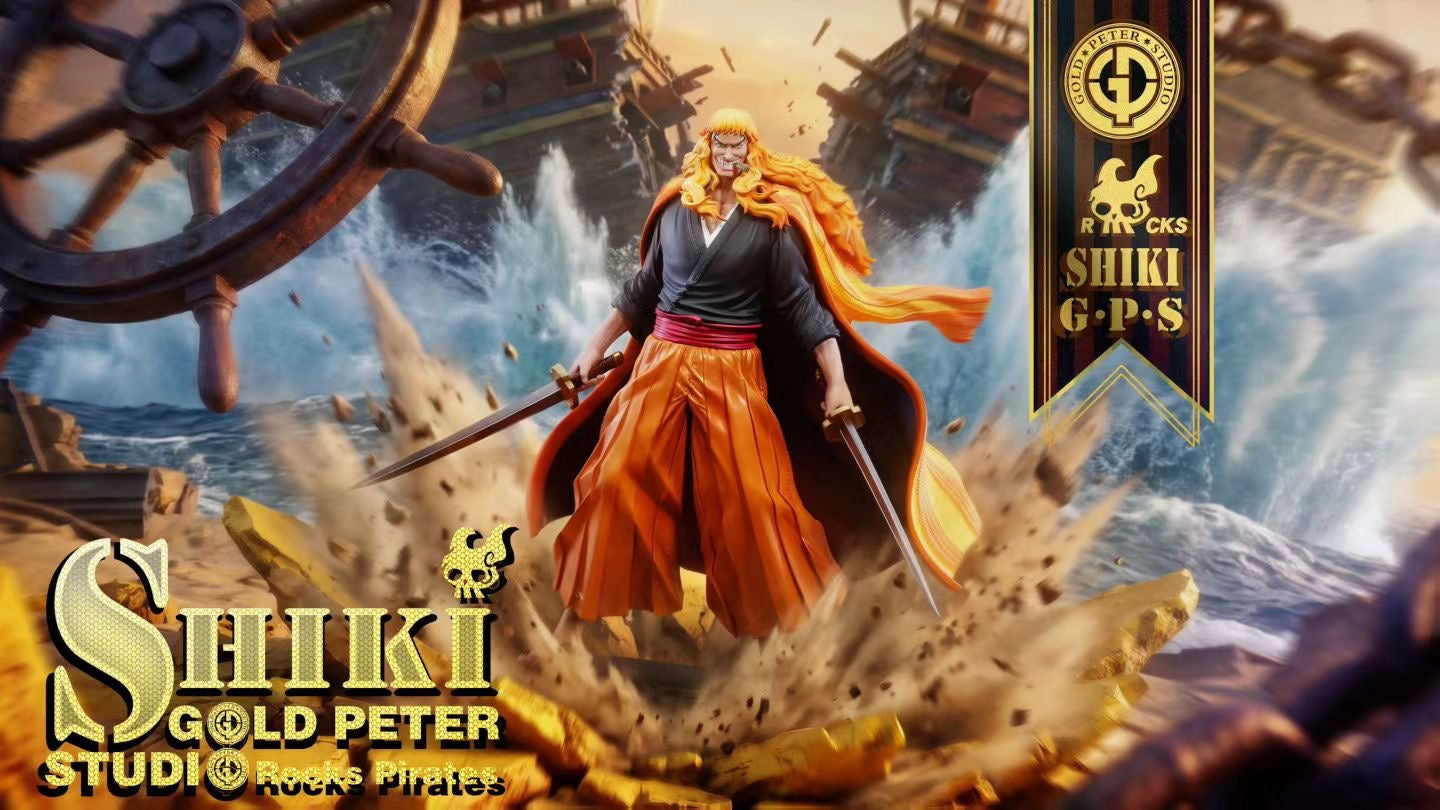 Gold Peter Studio - One Piece Golden Lion Shiki | 海贼王 金狮子史基 - Image 2