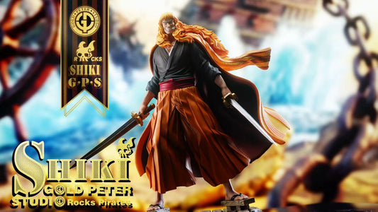 Gold Peter Studio - One Piece Golden Lion Shiki | 海贼王 金狮子史基 - Image 1