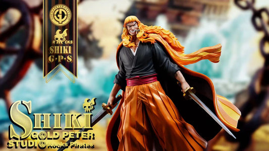 Gold Peter Studio - One Piece Golden Lion Shiki | 海贼王 金狮子史基 - Image 8