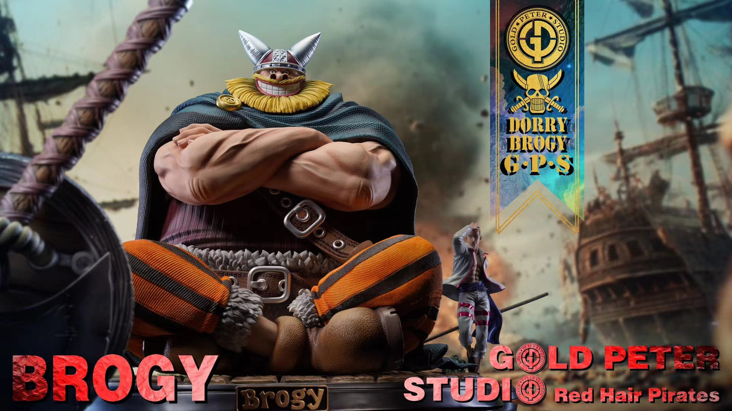 Gold Peter Studio - Red Hair Pirates Blue Ogre Dorry & Red Ogre Brogy - 红发海贼团 青鬼 东利 & 红鬼 布洛基 - Image 5